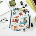 thumbnail image 6 of Cartoon Airplane Acrylic Clipboards A4 Standard Letter Size Clipboard 12.5" X 9" Clip Board for Students Teacher Office, 6 of 7