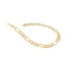 thumbnail image 5 of Pulsera de cadena de eslabones planos para hombre y mujer, pulsera de metal elegante y de moda, accesorio de joyería para citas y fiestas, 5 of 15