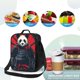 thumbnail image 4 of Balery Red Black Eastern Panda Warrior Caja de Almuerzo y Bolsa de Almuerzo para Hombres y Mujeres, Bolsa de Almuerzo Reutilizable con Gran Capacidad, Bolsa de Almuerzo Aislada, 4 of 7