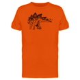 thumbnail image 1 of Stegosaurus B&W Tee Men's -Image by Shutterstock, 1 of 1