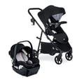 thumbnail image 1 of Britax Willow Brook Baby Travel System, Infant Car Seat and Stroller Combo with Aspen Base, ClickTight Technology, RightSize System and 4 Ways to Stroll, Onyx Glacier, 1 of 5