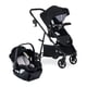 thumbnail image 1 of Britax Willow Brook Baby Travel System, Infant Car Seat and Stroller Combo with Aspen Base, ClickTight Technology, RightSize System and 4 Ways to Stroll, Onyx Glacier, 1 of 5