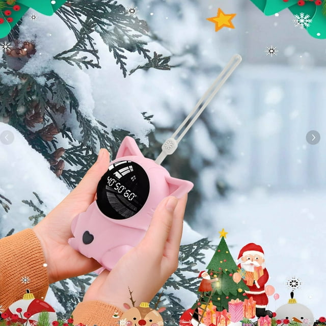 NARABB Intelligent Digital Display Hand Warmer Thre Temperature Control Heating Hand Warmer