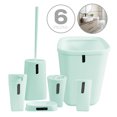 thumbnail image 1 of Kit de 6 Piezas para Baño | Juego de Accesorios para Baño Moderno | Conjunto de Accesorios de Plastico Para Baño | Set de 6 pzas para Baño, 1 of 5