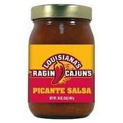 Hot Sauce Harrys 2772 LOUISIANAs Ragin Cajuns Picante Salsa Medium - 16oz