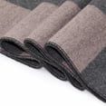 thumbnail image 5 of Bufanda de hombre, bufanda de invierno cálida a cuadros, bufanda de cachemira jacquard para hombre, fabricantes al por mayor, 5 of 5