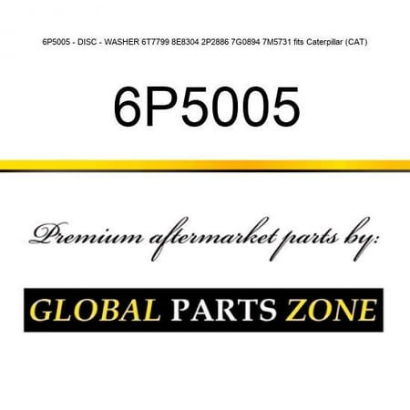 

6P5005 - DISC - WASHER 6T7799 8E8304 2P2886 7G0894 7M5731 fits Caterpillar (CAT)
