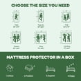 thumbnail image 6 of BEDLORE Mattress Protector Waterproof, Twin Mattress Cover with 6"-15" Deep Pocket, Quiet Washable, 6 of 9