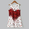 thumbnail image 5 of ATOGUTA Dresses for Girls Sleeveless Tank Dress Girls Prom Dresses White, Size 4T-8, 5 of 5