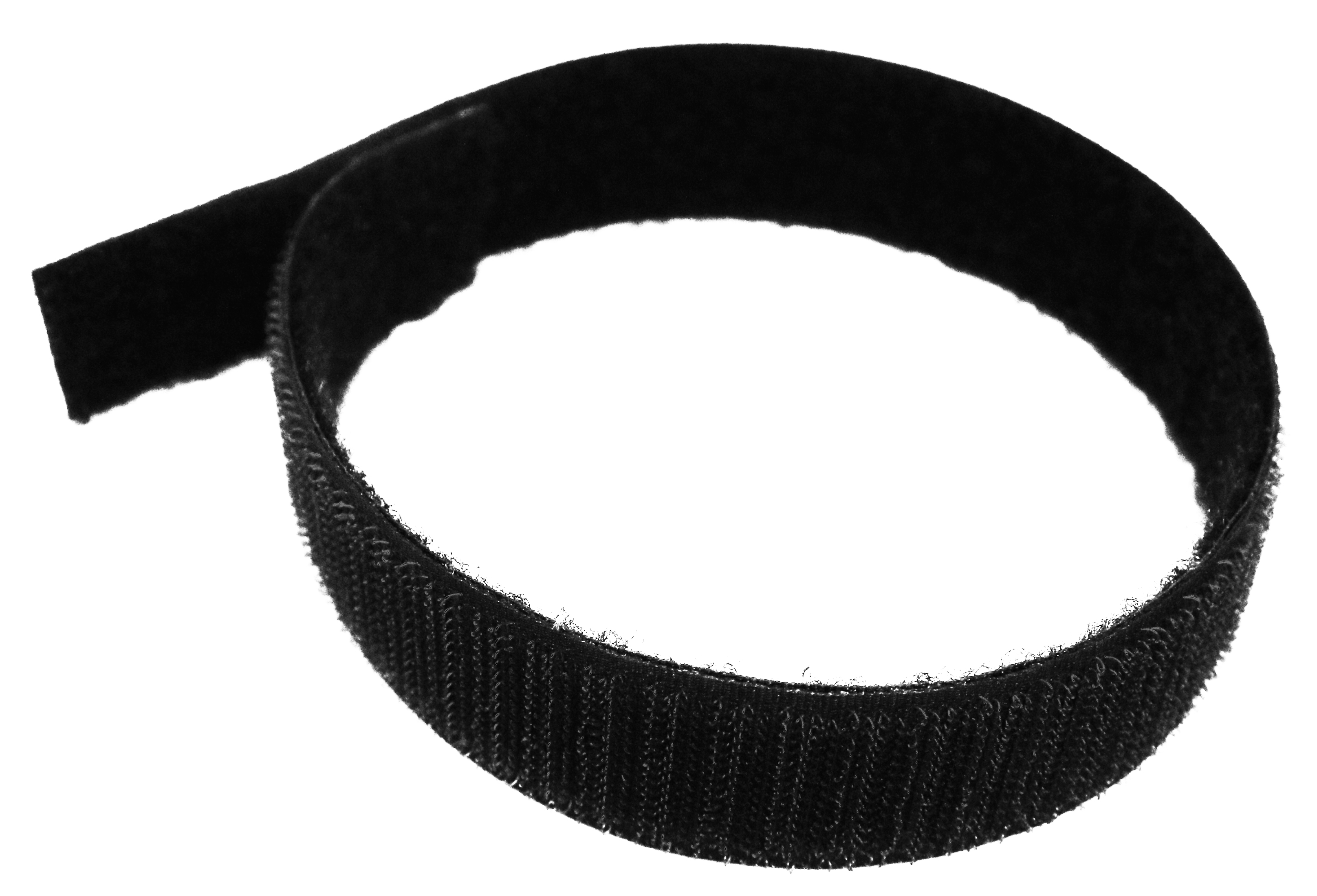 Tidy Tight  5 Pack, 1 Inch Strips, Total Strap Length 1.5 Ft (18 Inches),  1 Inch Black Back To Back Nylon Hook & Loop, Assembled In The USA. - image 1 of 3