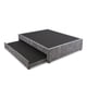 thumbnail image 3 of Cama Base Basic Matrimonial con cama baja individual acolchonada, Atlas del Descanso color Gris, 3 of 3