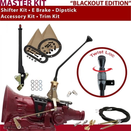 American Shifter FMX Shifter Kit 12 in. E Brake Cable Clevis Trim Kit Dipstick for CD333