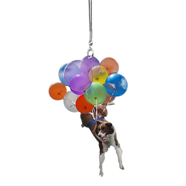 ICQOVD Ornement Suspendu de Voiture Mignon avec Coloré - Décorations Suspendues Chaudes