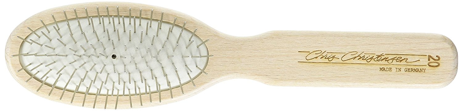 Oval Pin Brush, 20mm, Ground and polished tips are the smoothest available, High quality stainless steel pins By Chris... by