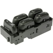 Dorman 901-314 Front Driver Side Power Window Switch - Front Left, 5 Button for Specific Ford / Mercury Models