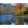 thumbnail image 2 of Fitzharris, Tim 32x26 White Modern Wood Framed Museum Art Print Titled - Petit Jean River-Petit Jean State Park-Arkansas., 2 of 4