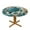Turtle, variant on Ocean Turtle Round Fitted Tablecloths , Waterproof Elastic Fitted Table Covers for 45" - 50" Tables,Stretch Washable Picnic Table Cover for Camping, Dining, Indoor and Outdoor