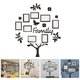 thumbnail image 2 of 1 juego de pegatinas de pared con marco de fotos y árbol, creativas y elegantes en 3D., 2 of 5