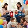 thumbnail image 6 of Amscan Marvel Avengers Customizable Kraft Favor Bags Kit, 16 Count, 6 of 6