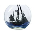 thumbnail image 2 of Hampton Nautical Black Pearl Model Ship in a Glass Bottle 4" - Pirate Boat - Model Wood Ship, 2 of 4