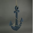 thumbnail image 5 of Zeckos Large 24"x16" Wood Ship Anchor & Rope Wall Hanging Easy Hang Rope, 5 of 5