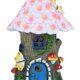 thumbnail image 2 of Luz Solar Del Jardín Lámpara Pastoral Landscape Light Tree House Yard Lamp para Patio Lawn Deco (A), 2 of 6