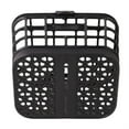 thumbnail image 3 of Bike Front Basket Bike Basket Bicycle Basket Bike Front Basket Large Capacity Anti Extrusion Black PC Material Detachable Bike Basket With Lid For Electric Bike, 3 of 5