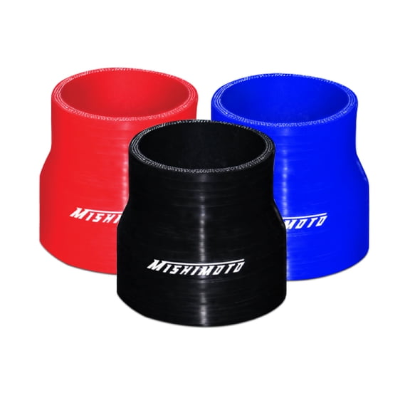 Mishimoto 2.5" to 3" Silicone Transition Coupler, Black