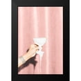 thumbnail image 2 of 1x Studio III 13x18 Black Modern Framed Museum Art Print Titled - Heres To Pink 05, 2 of 5
