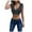 Gray, variant on Viikei Tank Top for Women Sleeveless Tops Plus Size Fashion Casual Solid Color Bottom Strap V-Neck Navel Revealing Vest