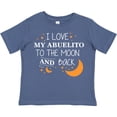 thumbnail image 3 of Inktastic I Love My Abuelito to the Moon and Back Boys or Girls Toddler T-Shirt, 3 of 5