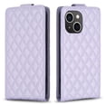 thumbnail image 5 of Flip Wallet Case for iPhone 14, PU Leather Magnetic Snap Folio Cover with Card Holder, Kickstand Function - TPU Shockproof Durable Protective Phone Case for iPhone 14, Purple, 5 of 7