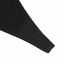 thumbnail image 4 of Gibobby Calzoncillos de encaje para mujer Bragas de cintura alta con pajarita de encaje para mujer , ropa interior transparente con huecos en la espalda para mujer(Negro,X-CH), 4 of 5