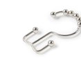 thumbnail image 3 of Better Homes & Gardens Easy Glide Metal Rollerball Double Shower Hooks, Brushed Nickel, 12 Pieces, 3 of 5