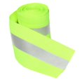 thumbnail image 5 of Reflective Tape Ribbon Sew on Lime Synth Fabric 2" x 3 yds, 5 of 6