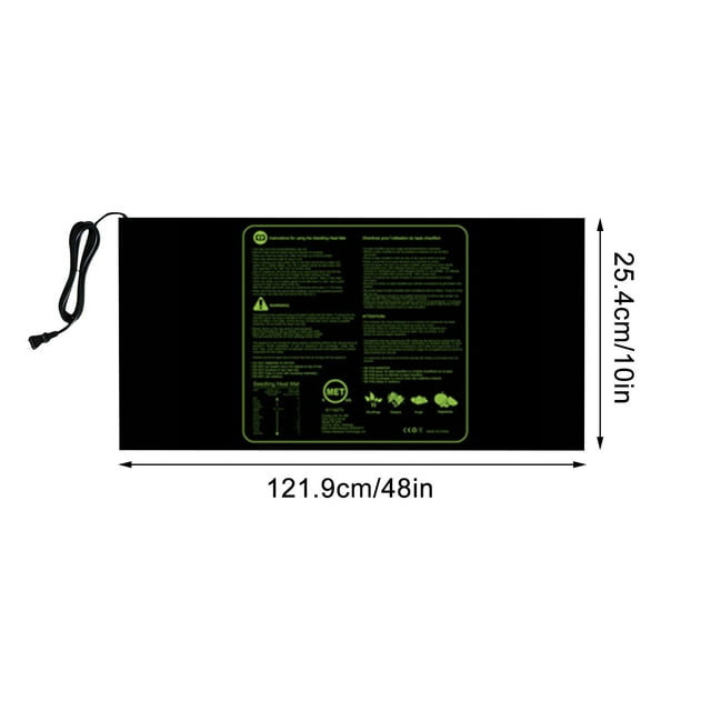 Pompotops Plant Heating Pad Seedling Heating Pad Seed Germination And Growth Pad Clearance