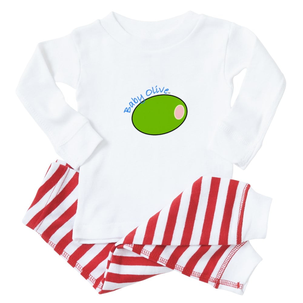 CafePress Baby Olive Baby Pajamas/ Toddler Pajama 352689654 