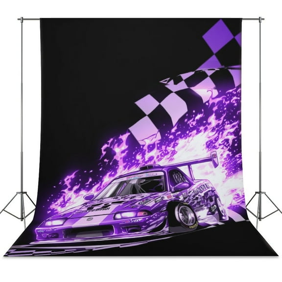 Racing And Flag Spring Backdrop Backdrops for Photography Photo Background Nature Scenery Banner