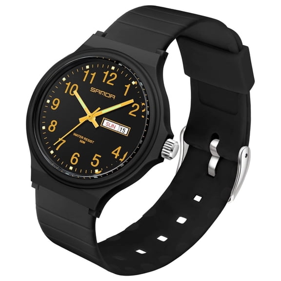 DESIGNICE Women'S Watch Waterproof Ladies Watches Sport Wrist Watch Nurse Analog Simple Minimalist Casual Watch Dress Wristwatch with Day Date White Black Pink Gold Green Purple Womens Watch