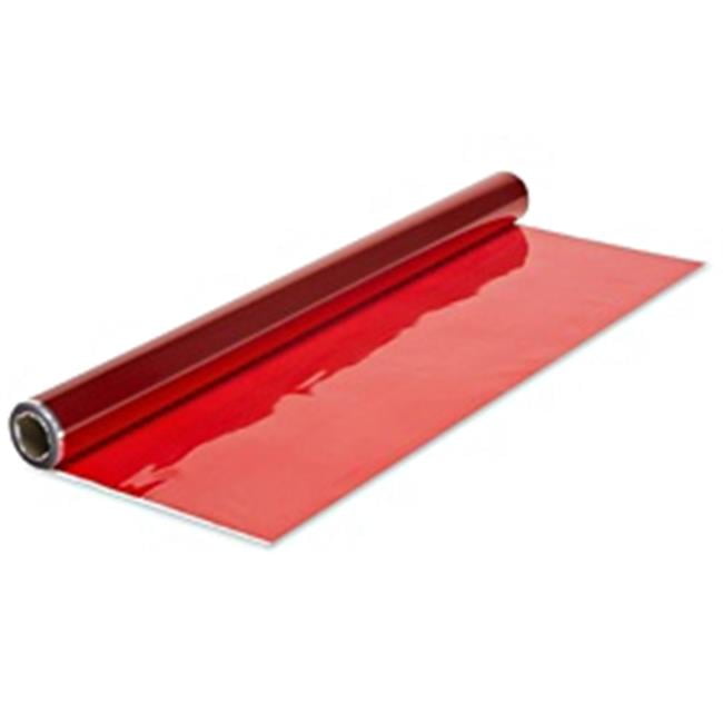 CPC 20CELR 20 x 100 in. Red Cellophane Wrap Roll
