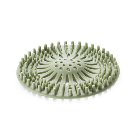 

Farfi Kitchen Bathroom Sink Strainer Drain Shower Cover Filter Hair Catcher Stopper (Green)