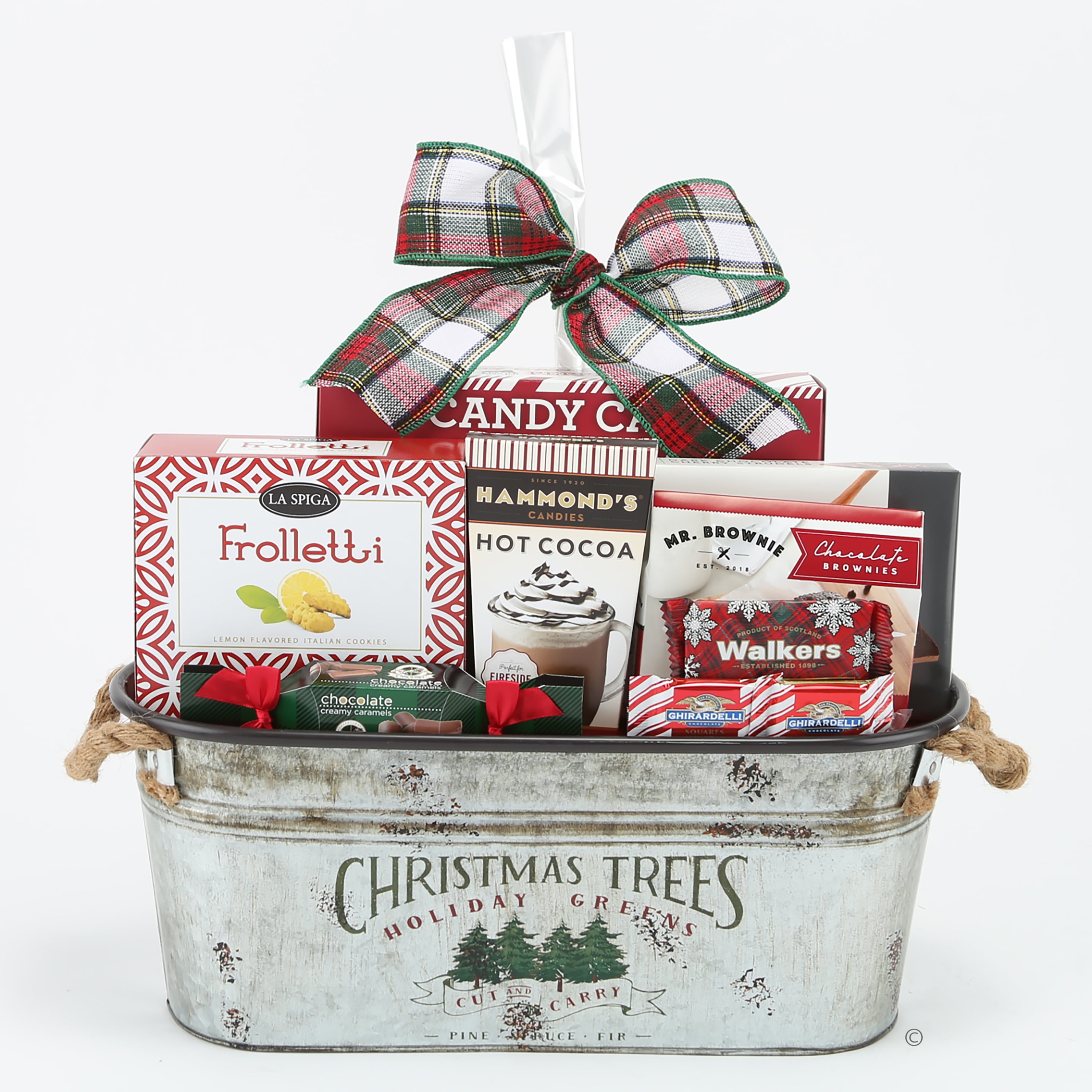 Christmas Abundance Gift Basket - Walmart.com