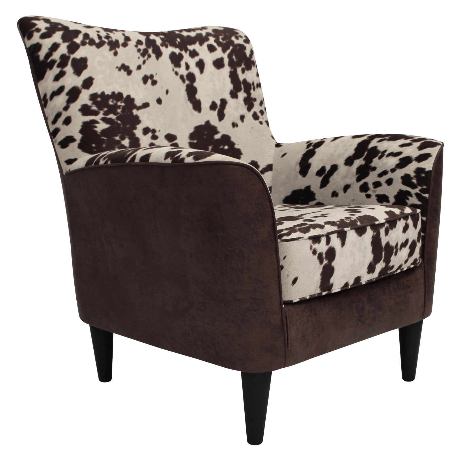 Fox Hill Rex Cow Print Lounge Chair - Walmart.com