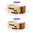 thumbnail image 5 of Trick or Treat Rottweiler Needs Candy Happy Halloween Night Ceramic Pet Bowl for Dog Cat Rottie Dog Lover Gifts Idea 2 Sizes Feeding Bowl - 02020, 5 of 5