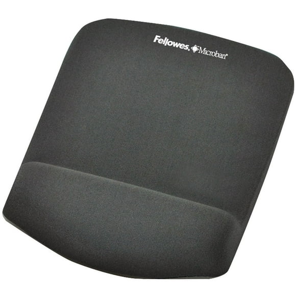 Tapis de souris et repose-poignet PlushTouch™ doté de la technologie FoamFusion™, gris