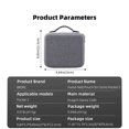 thumbnail image 3 of XUYEEYUAN Bolsa de almacenamiento para helicóptero Estuche de viaje protector Estuche de mano Compatible con accesorios de cámara DJI Osmo Pocket 3, 3 of 8