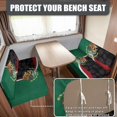 thumbnail image 2 of Uorisanigo RV Dinette Cushion Covers Replacement Mexican Flag Camper Cushion Cover Booth Seats 2 Sets Sofa Covers Easy Installation RV Dinette Seat Cover for Travel Trailer Couch, 2 of 7