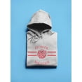thumbnail image 3 of Flower Boutique 1968 Banner Hoodie Women -Image by Shutterstock, Female 3X-Large, 3 of 4