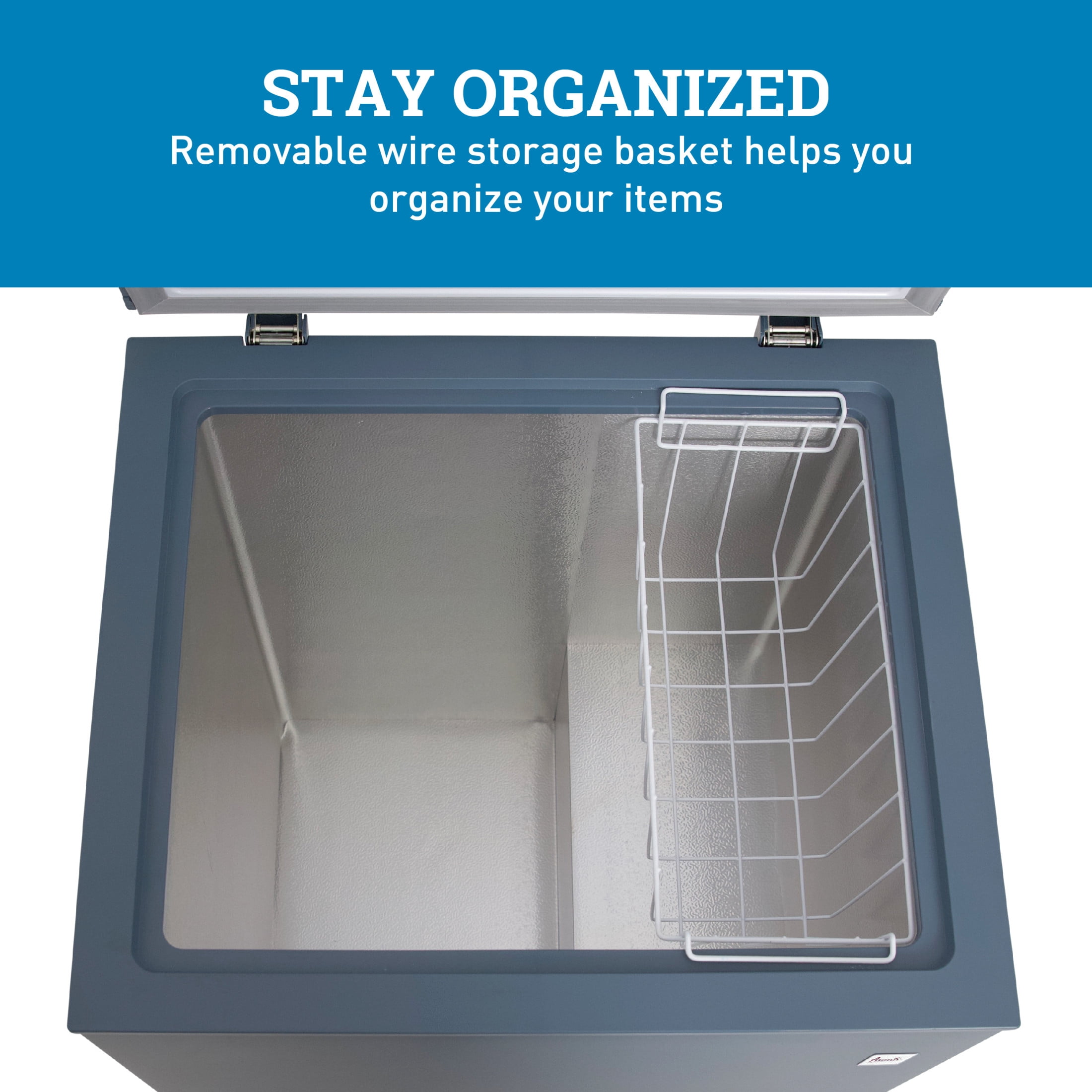 Avanti Garage Ready Chest Freezer, 5.0 cu. ft. Capacity, in Slate Blue (​AVCF50SB)