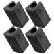 thumbnail image 1 of DEEPCRAFF 24Ud Protectores Para En Patas De U Shape Negro Antideslizante Y Reutilizable, 1 of 7